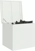 Lauko saugojimo dėžė Balta 55 x 50,5 x 50 cm Plienas