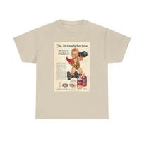 Vintage Karo Syrup 1952 Unisex T-Shirt Mens Womens Tees Top Tee, Retro Magazine Ad T-Shirt Mens Womens Tees Top, Classic Cotton 2XL