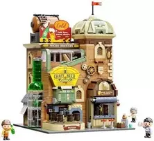 „Pantasy“ statybiniai blokeliai, alaus daryklos pastatas, Craft, alaus darykla, 3252 detalės