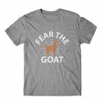 Fear The Goat T-Shirt Mens Womens Tees Top 100% Cotton Premium Tee S