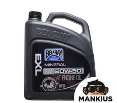 BEL-RAY EXL Mineralinė variklio alyva 4T 20W-50 4L