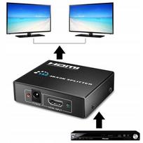 Aktywny Splitter Hdmi 1 X 2 4K 3D Fullhd Rozdzielacz Rozgałęźnik