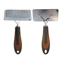 Pet Grooming Brush Hair Removal Comb for Dogs Cats Shedding Tool with Comfortable Handle and Durable Bristles for Efficient Fur Cleaning one size ruda