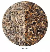 HORECA - SUROWCE WIO Elderly Gravel, żwir, dekoracyjny, pilka/juoda/balta, 2kg, maišelis