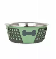 Pets Collection dubenėlis, šuniui, žalia, nadruk ko��, nerūdijantis plienas, antypo�lizgowa,17cm, 900ml