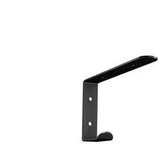 Bolis_Italia Lentynos laikiklis Bolis Italia AA4F020, 20×4 cm, juoda