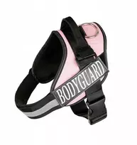 Stabilūs petnešos Bodyguard šuniui, rožinė, XXL, 75-100 cm
