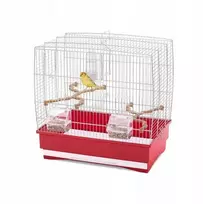 Panama Pet Panamos skrybėlė Pet Irene 2, narvų, paukščiams, raudona, 45x27x43 cm
