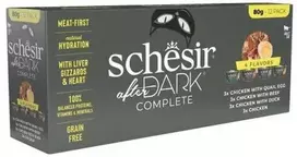 Purina Nestle After Dark daugiapakis, šlapias ėdalas katėms, skonių mišinys, 12 x 80 g, skardinė