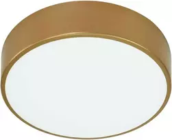 Orno OVO lubinis šviestuvas 2xE27 su mikrobangų judesio jutikliu, 2x24W, auksinis plienas, matinis stiklo gaubtas, IP20, ? 300