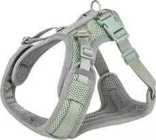 Trixie Aukščiausios kokybės „FlexMesh“ šunų petnešos, šalavijų spalvos, XS-S: 40–57 cm / 15 mm, tinka mopsams ir buldogams