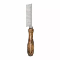 Beta Tools Išskirtinės šukos gyvūnams, su metaliniu antgaliu, buko medienos, 47 smeigtukai, matmenys 2,1 x 18,6 cm