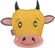 Cooper Pals Karvė, žaislas, šunims, odinis, 17 cm