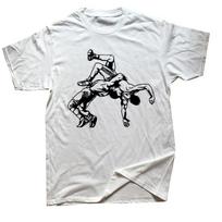 New Summer Cool Tee Shirt Muay Thai Fighters T-Shirt Cotton T-shirt Men Short Sleeve Cotton Boxing Fighter Tshirt Tees S įvairiaspalvis