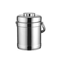 1.3/1.9L Thermos Lunch Box Stainless Steel Insulated LunchBox Food Storage Containers  Picnic Style A sidabras