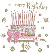 Serwetki Tort Happy Birthday Urodziny 33X33Cm 20Sz