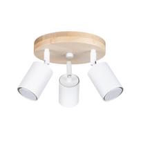 Spot Sufitowy Tuba Potrójny Okrągły Biały 3Xgu10 10W Verdo Sl.1287 Sollux Lighting