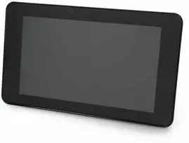 Dėklas, skirtas „Raspberry Pi 4B“ ir 7 colių jutikliniam ekranui „Multicomp Pro“ – juodas}