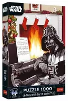 TREFL STAR WARS Premium Plus Dėlionė „Kalėdos su Dartu Veideriu“ 1000 det.