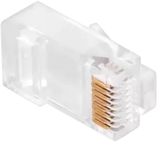 Wtyk Telefono kištukas. RJ45 8P 8C (laidas) per CAT.6E