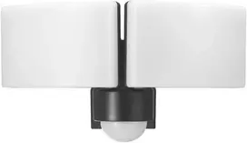 Orno TOS DUO LED 2x20W dvigubas sodo prožektorius su PIR, 2x1600lm, IP65, 4000K, PC, pilkas