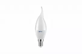 LED lemputė, C37L, SMD 2835, 4000K, E14, 8W, AC220-240V, šviesos kampas 160°, 700 lm, 70mA