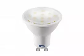 LED lemputė, SMD 2835, 4000K, GU10, 4W, AC220-240V, šviesos kampas 120°, 300 lm, 43 mA