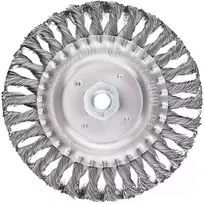 Szczotka Vielinis diskinis šepetys 150 mm, susukta viela, plienas, M14