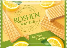 Roshen Wafle Przekładane O Smaku Cytrynowym 72 G