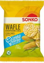 Sonko Kukurūzų Vafliai Su Druska 35 G