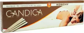 Candica „Conch“ ausų žvakutės, 5 poros
