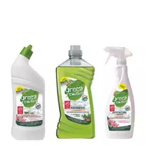 Green Emotion Ekologiškas Buitinės Chemijos rinkinys Spindintys paviršiai