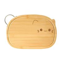 Bamboo Cutting Board with Handle Kitchen Food Prep Board Durable Wood Chopping Board for Fruits Vegetables Bread and Meat one size ruda