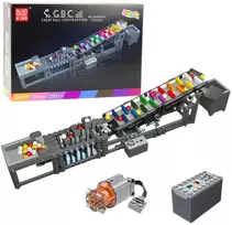 Lean Toys Konstruktorius su elektriniu varikliu ir 1281 detalėmis