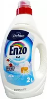 None Skalbimo gelis DELUXE Enzo Baltas 2 in 1, 50 skalb., 2 L