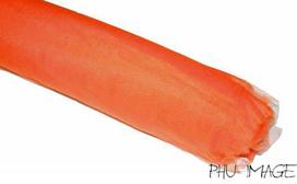 Tiul Dekoracyjny 150 Cm X 50 M  Pomarańczowy