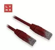 LYNX UTP jungiamasis kabelis Cat5e, PVC, CCA, 20m, raudonas