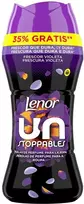 Lenor UNSTOPPABLES fabric softener pearls violet freshness 270 g