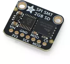 SPI Flash SD kortelė – XTSD 2GB – NAND Flash atminties modulis – Adafruit 6038
