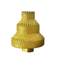Multi Layer Angle Grinder Thread Tapered Cone Brazed Pagoda Drill Bit  For Metal Sawtooth drill bit