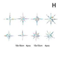 Rainbow Window Suncatcher Stickers On Window Diy Glass Decalshome Bedroom Office H
