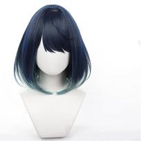GhostNef Oshi no Ko Kurokawa Akane Cosplay Wig Heat with Net Perfect for Comic and Disguises - Resistant, Breathable, - Market, Events, Halloween,