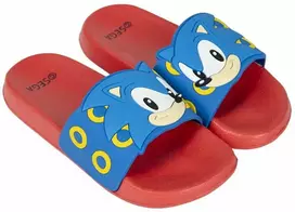 Paplūdimio šlepetės Vaikams Sonic Mėlyna Raudona Spalvotas