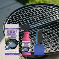 Grill Rack Cleaner Degreaser Set 120ml Powerful Formula Includes Sponge and Cloth for Effective Removal of Stubborn Grease and Dirt BuildUp one size balta