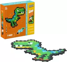 Plus Plus dėlionė pagal skaičius, T-REX, 250 det.