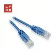 LYNX UTP jungiamasis kabelis Cat5e, PVC, CCA, 15m, mėlynas