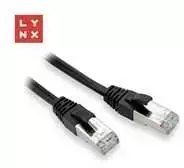 LYNX FTP jungiamasis kabelis Cat5e PVC, CCA, 10m, juodas