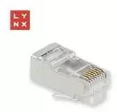Lynx CS LYNX konektor STP Cat6, 50µ, 100ks