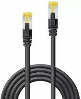 Tinklo Kabelis - LINDY Cat.6A U/UTP LSZH Tinklo Kabelis, RJ45, M/M, 500MHz, 1 m, Juodas, 10 vnt.