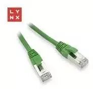 LYNX FTP jungiamasis kabelis Cat5e PVC, CCA, 20m, žalias